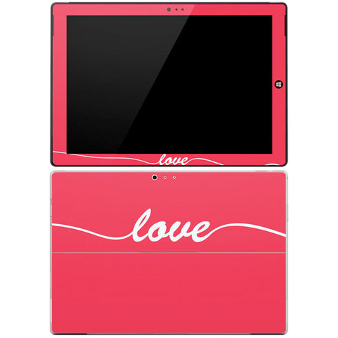 Love Banner Surface Pro 3 Skin